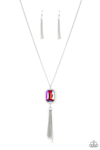 Paparazzi Jewelry Necklace Blissed Out Opulence - Pink