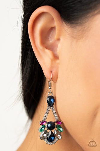 Paparazzi Jewelry Earrings Prismatic Presence - Mutli