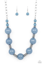 Load image into Gallery viewer, Paparazzi Jewelry Necklace Race to the POP - Blue
