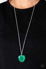 Load image into Gallery viewer, Paparazzi Jewelry Necklace Warmhearted Glow Green