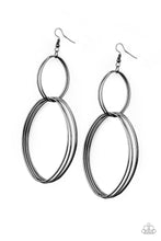 Load image into Gallery viewer, Paparazzi Jewelry Earrings Getting Into Shape - Black