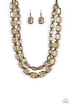Load image into Gallery viewer, Paparazzi Jewelry Necklace Ice Bank - Brass