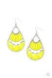 Load image into Gallery viewer, Paparazzi Jewelry Earrings Samba Scene – Yellow