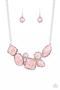 Paparazzi Jewelry Necklace So Jelly - Pink