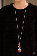 Load image into Gallery viewer, Paparazzi Jewelry Necklace Stone Tranquility - Orange
