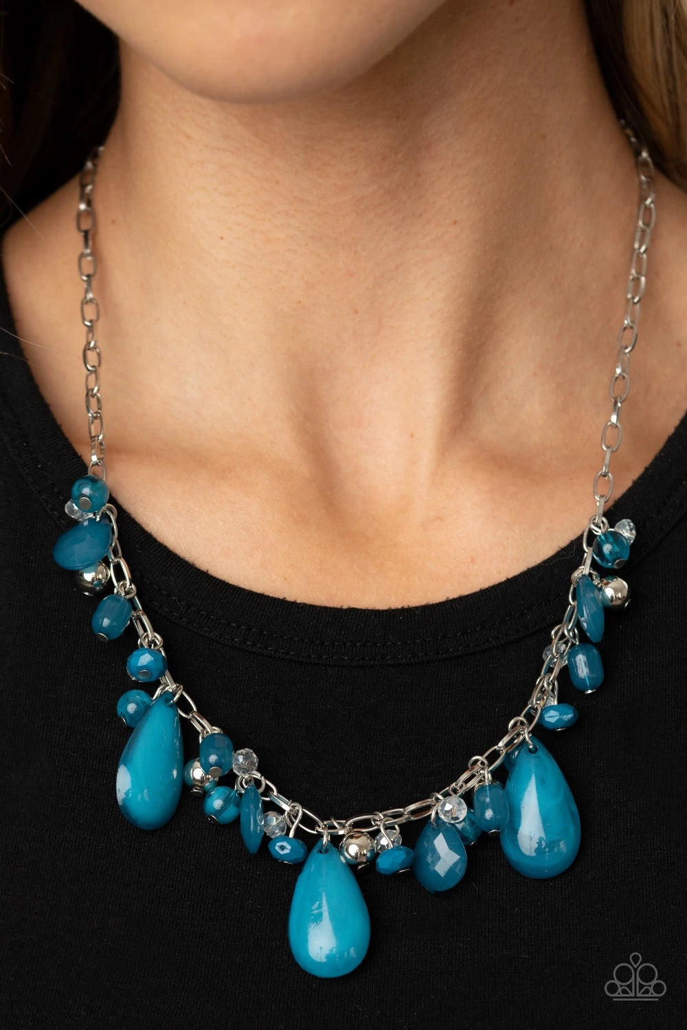 Paparazzi Jewelry Necklace Seaside Solstice - Blue