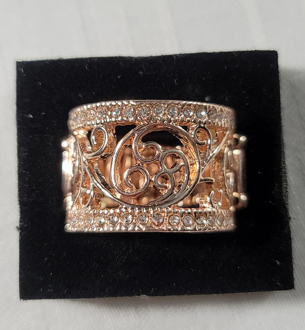 Paparazzi Jewelry Ring Regal Reflections - Rose Gold