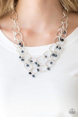 Paparazzi Jewelry Necklace Yacht Tour Blue