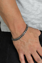 Load image into Gallery viewer, Paparazzi Jewelry Men The Game CHAIN-ger/Take It To The Bank - Black