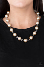 Load image into Gallery viewer, Paparazzi Jewelry Necklace Ensconced in Elegance - Brown