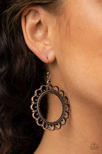 Load image into Gallery viewer, Paparazzi Jewelry Earrings Sun Lounge - Copper