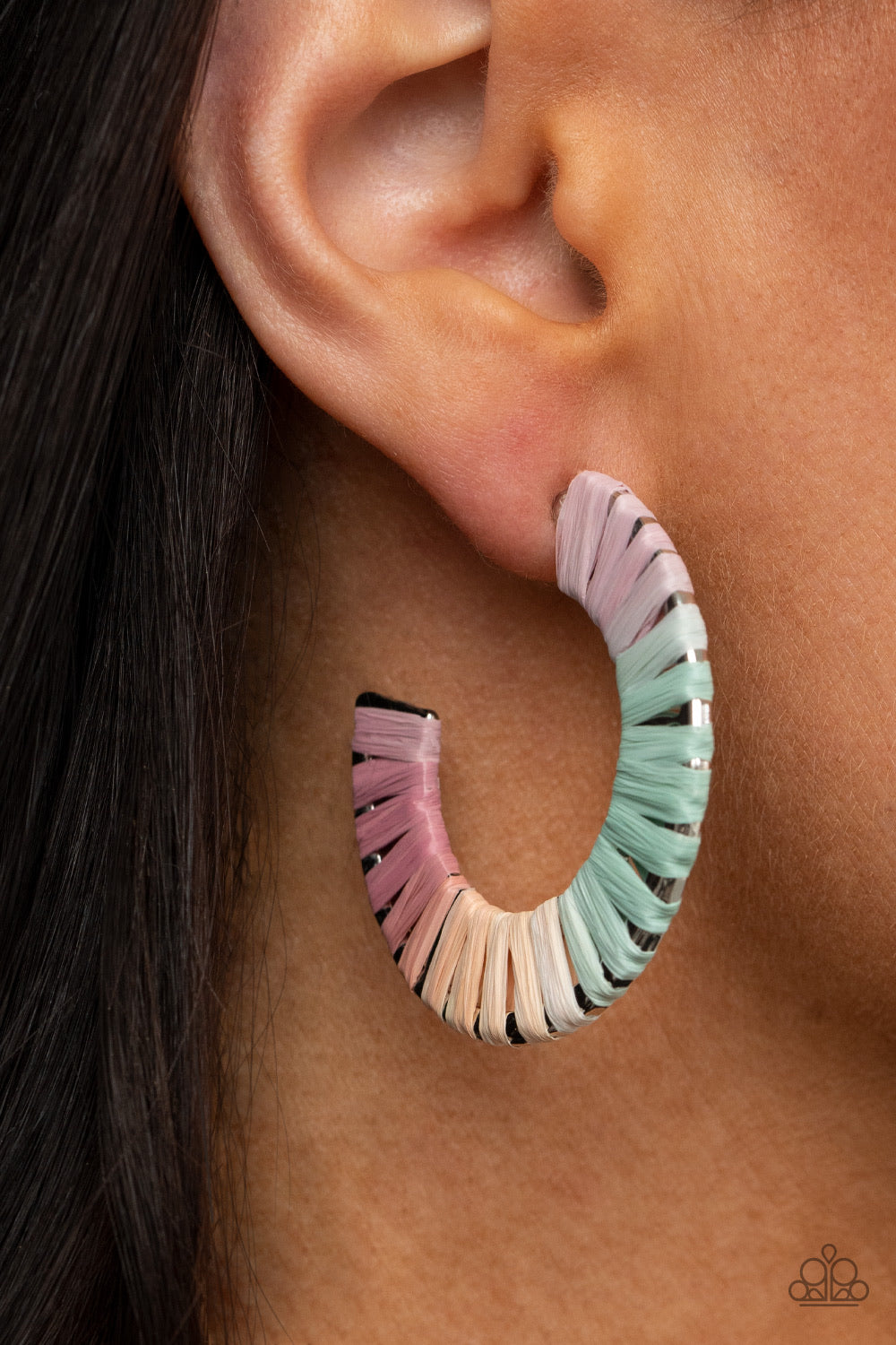 Paparazzi Jewelry Earrings A Chance of RAINBOWS - Multi