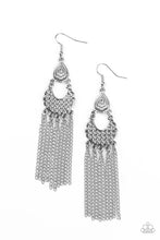 Load image into Gallery viewer, Paparazzi Jewelry Earrings Insane Chain - Silver