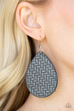 Load image into Gallery viewer, Paparazzi Jewelry Earrings Teardrop Trend - Silver