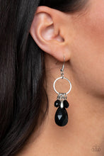 Load image into Gallery viewer, Paparazzi Jewelry Earrings Unapologetic Glow - Black