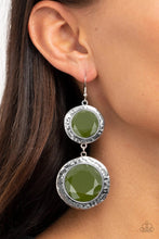 Load image into Gallery viewer, Paparazzi Jewelry Earrings Thrift Shop Stop - Green