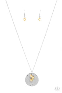 Paparazzi Exclusive Necklace Seaside Shimmer - Yellow