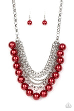 Load image into Gallery viewer, Paparazzi Jewelry Necklace One-Way WALL STREET - Red
