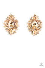 Load image into Gallery viewer, Paparazzi Jewelry Earrings We All Scream for Ice QUEEN - Gold