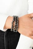 Paparazzi Exclusive Bracelet Magnetically Maven Black