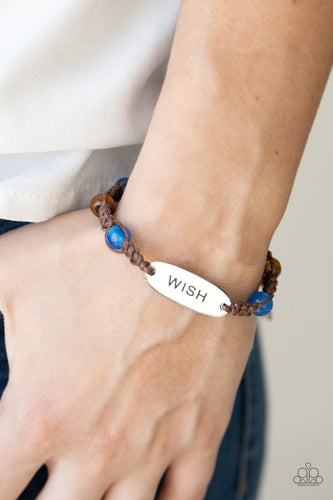 Paparazzi Jewelry Bracelet WISH This Way - Blue