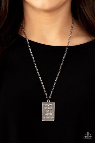 Paparazzi Jewelry Necklace All About Trust - White