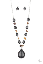 Load image into Gallery viewer, Paparazzi Jewelry Necklace Desert Diva - Black