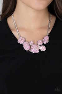 Paparazzi Jewelry Necklace So Jelly - Pink