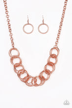 Load image into Gallery viewer, Paparazzi Jewelry Necklace Heavy Metal Hero - Copper