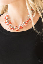 Load image into Gallery viewer, Paparazzi Jewelry Necklace The Upstater - Orange
