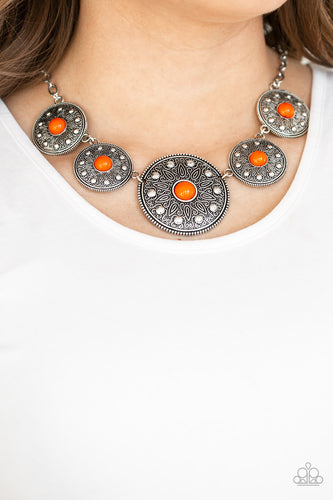 Paparazzi Jewelry Necklace Hey, SOL Sister - Orange