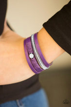 Load image into Gallery viewer, Paparazzi Jewelry Bracelet Catwalk Craze - Purple
