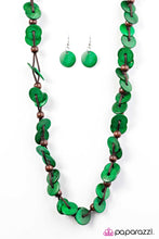 Load image into Gallery viewer, Paparazzi Jewelry Wooden Caribbean Carnival - Green