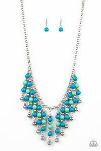 Paparazzi Jewelry Necklace Your SUNDAES Best - Blue