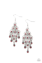 Load image into Gallery viewer, Paparazzi Jewelry Earrings Chandelier Cameo - Red