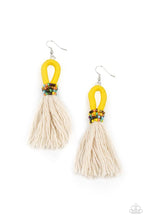 Load image into Gallery viewer, Paparazzi Jewelry Earrings The Dustup - Yellow