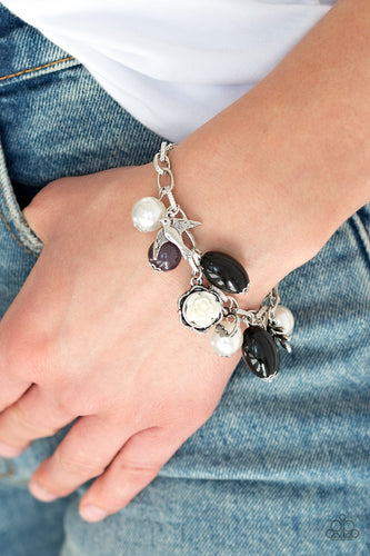Paparazzi Jewelry Bracelet Love Doves Black