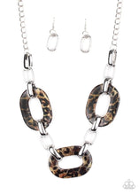 Load image into Gallery viewer, Paparazzi Jewelry Necklace Sink Your Claws In - Brown