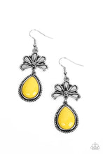 Load image into Gallery viewer, Paparazzi Jewelry Earrings Brightly Blooming - Yellow
