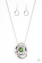 Load image into Gallery viewer, Paparazzi Jewelry Necklace Luminous Labyrinth - Green