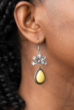 Load image into Gallery viewer, Paparazzi Jewelry Earrings Brightly Blooming - Yellow