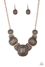 Load image into Gallery viewer, Paparazzi Jewelry Necklace Prehistoric Powerhouse - Copper