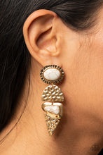 Load image into Gallery viewer, Paparazzi Jewelry Earrings Earthy Extravagance - Gold