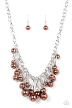 Load image into Gallery viewer, Paparazzi Jewelry Necklace Powerhouse Pose - Brown
