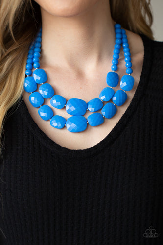 Paparazzi Jewelry Necklace Resort Ready - Blue