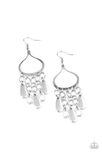 Load image into Gallery viewer, Paparazzi Jewelry Earrings Lure Away - Silver