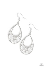 Load image into Gallery viewer, Paparazzi Jewelry Earrings Pearl Pop - White