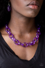 Load image into Gallery viewer, Paparazzi Jewelry Necklace Ice Queen/Ice Ice Baby Purple