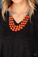 Load image into Gallery viewer, Paparazzi Jewelry Necklace A La Vogue - Orange
