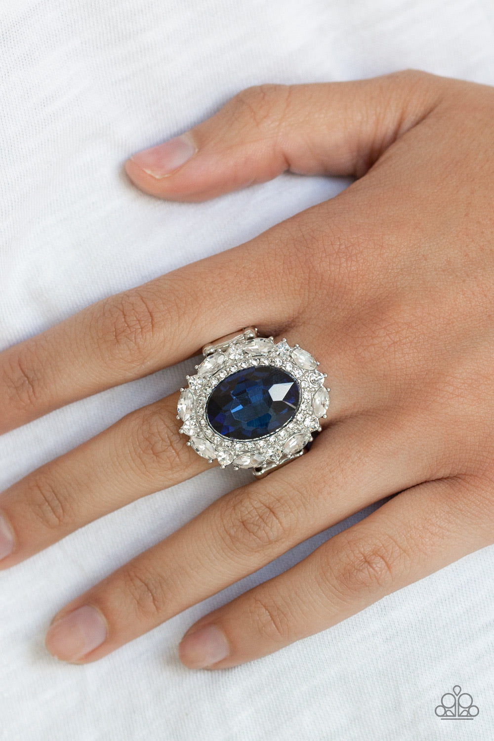 Paparazzi Jewelry Ring Show Glam - Blue
